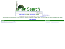 Tablet Screenshot of imansearch.com